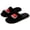 01_Black, variant on Fuzzy Slippers for Women with Fruit Embroidery Open Toe Comfort Slides for Indoor Wood Floor Cozy Slippers for Women Light Gray,6