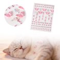 thumbnail image 2 of Adorables pegatinas de gatos de dibujos animados para gatos y calcomanías decorativas de vinilo para el hogar, ordenadores portátiles y accesorios, 2 of 8