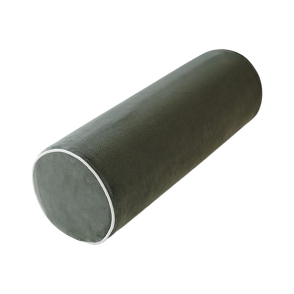 Almohada de cuello para dormir, almohada cervical para cabeza, cuello, espalda y piernas, almohada de espuma viscoelástica suave y ergonómica para Gris