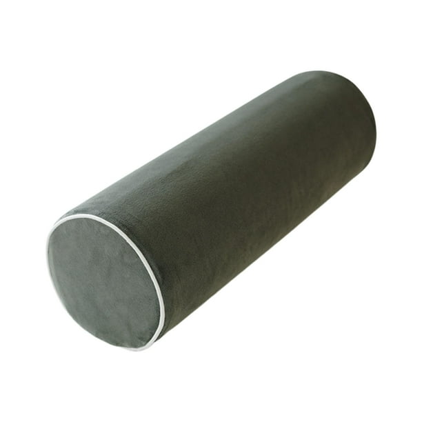 Almohada cervical para dormir, almohada de cama suave con funda extraíble, almohada de refuerzo Gris