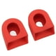 thumbnail image 1 of fundas protectoras de silicona para manivela de bicicleta de montaña, color rojo, 1 of 14