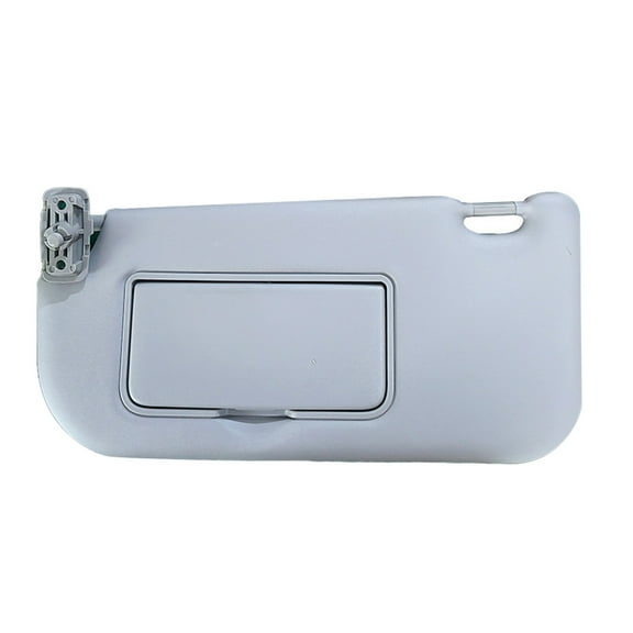 Sun Visor Replacement Fit For KIA Sportage 2005-2015, OE: 85201-03000 852011F010, Driver Left & Passenger Right Side, Sun Visor With Mirror -grey-left