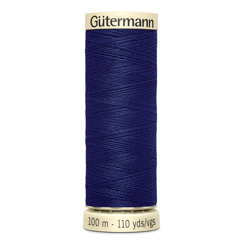 Gutermann SewAll Polyester Brite Navy Thread, 547 Yd.