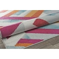 thumbnail image 5 of Rugs America Mika MO40A Passionfruit Geometric Contemporary Orange Area Rug, 8'x10', 5 of 7