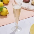 thumbnail image 2 of Flûtes à Champagne en Plastique Rigide Recyclable, Conception Durable pour Occasions Spéciales, Construction Réutilisable pour des Célébrations Durables, 2 of 5