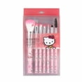 thumbnail image 3 of Juego de brochas de maquillaje Kawaii Sanrio Hello Kitty, 7 piezas, mezcla de base de dibujos animados, colorete corrector, brocha para cejas en polvo, brocha de belleza, 3 of 4