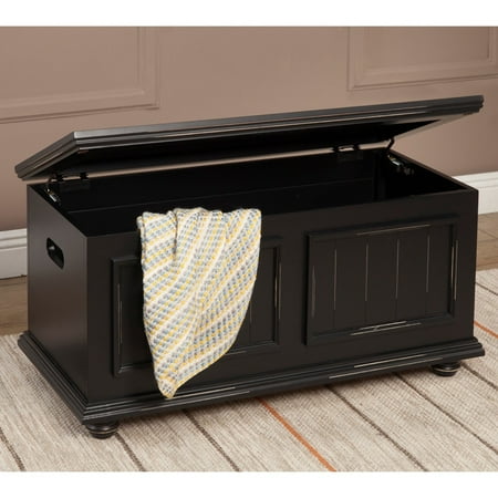 JOHN BOYD DESIGNS Notting Hill Storage Trunk Wood Top