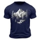 thumbnail image 1 of Camisa Casual de Cuello de la Tripulación de la Impresión de la Selva de Manga Corta Top Ligero de Poliéster para los Hombres, Camiseta de Manga Corta para el Uso Diario de Primavera Verano, 1 of 9