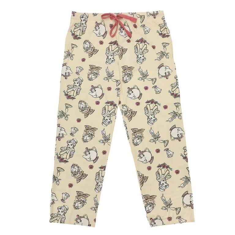 Disney's Beauty & the Beast Women's Sleep Pajama Pants - Walmart.com