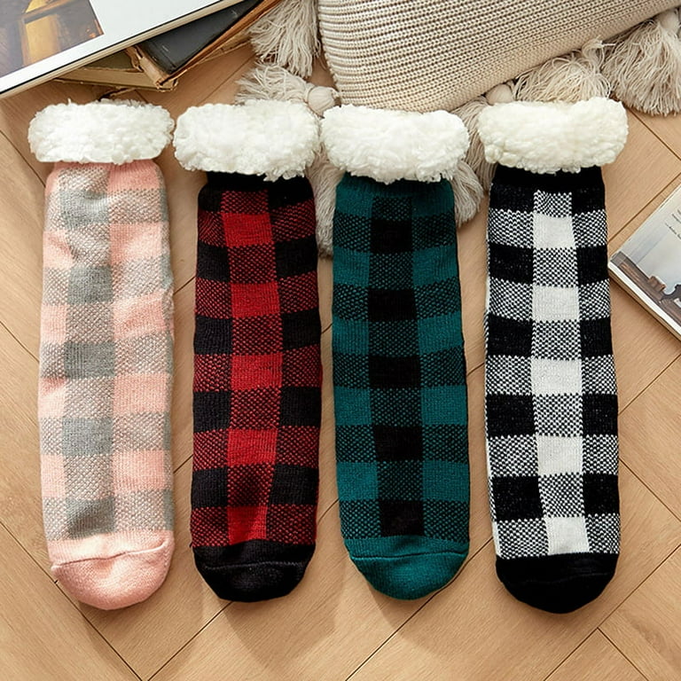 Walmart on sale fuzzy socks
