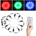thumbnail image 2 of Yeacher 10PCS/Set Recessed RGB LEDs Deck Light Kit with Controller In Ground Outdoor Landscape LEDs, 2 of 8