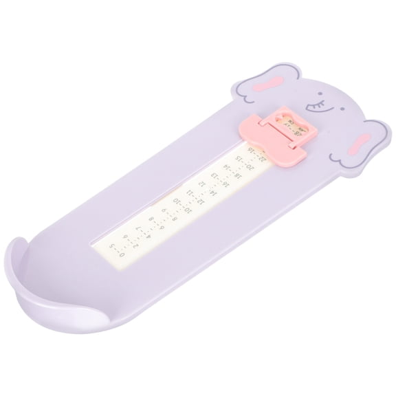 NICEXMAS Shoe Measurement Device Foot Measurement Tool Lavender ABS 1Set