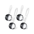 thumbnail image 1 of piezas de cucharas medidoras de café de acero inoxidable para café, té, azúcar y plata, plata, 1 of 5