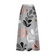 thumbnail image 4 of WXLWZYWL Maxi Skirts for Women Ankle Length Skirt Casual Long Skirt High Waisted Maxi Skirt Reg and Plus Size Skirt Long Skirt with Pockets, 4 of 5