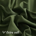 thumbnail image 5 of Ntbay 2 Pack Microfiber Ultra Soft Body Pillowcase with Envelope Closure, Wrinkle, Stain Resistant Body Pillow Cover, 20" x 54", Olive Green (Not Include Body Pillow), 5 of 6