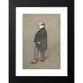 thumbnail image 2 of Henry Bonaventure Monnier 11x14 Black Modern Framed Museum Art Print Titled - The Society Man (Mr. Joseph Prudhomme) (1874), 2 of 5