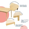 thumbnail image 3 of MESA DE COMEDOR 150X90 MADEIRA CHAPA ROBLE, 3 of 6