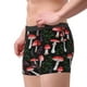 thumbnail image 2 of Fotbe Red Mushrooms Calzoncillos Tipo Boxer con Bolsa de Soporte Total para Hombre, X-Temp Fresco, Transpirable y de Secado Rápido-Medium, 2 of 5