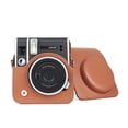 thumbnail image 3 of Mini 40 Retro PU Leather Protection Bag Case Cover For Fujifilm Instax Instant Film Photo Camera with Shoulder Removable Strap Black, 3 of 6