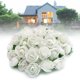 thumbnail image 5 of 50 piezas de rosas de simulación decorativas reutilizables de seda falsa para fiesta de bodas, 5 of 8
