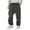 Dark Gray, variant on IVEYRTF Boys Solid Color Pants Elastic Waist Loose Fit Straight Leg Casual Streetwear Fall Winter Comfortable Kids Trousers(Brown,3-4 Years)