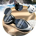 thumbnail image 6 of harayaa Swimming glasses swimming goggles of professional portable waterproof adjustable Black White, 6 of 9