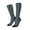 2 Black-2, variant on Women Crew Soft Moisture-wicking Socks Playful Foxes Forest Blues Pattern Design Cotton Socks, One Size fit All