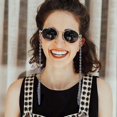 thumbnail image 2 of LLC Gold Bead Sunglasses Chain and Reading Glasses Holder, 2 of 5