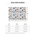 thumbnail image 5 of Fuzoiu Cartoon Planets Print Flannel Blanket,Throw Blanket,Flannel Home Decor,Fleece Bed Blankets,Cozy Soft Blanket for Bed, Sofa, Camping, and Travel-50"x40", 5 of 6