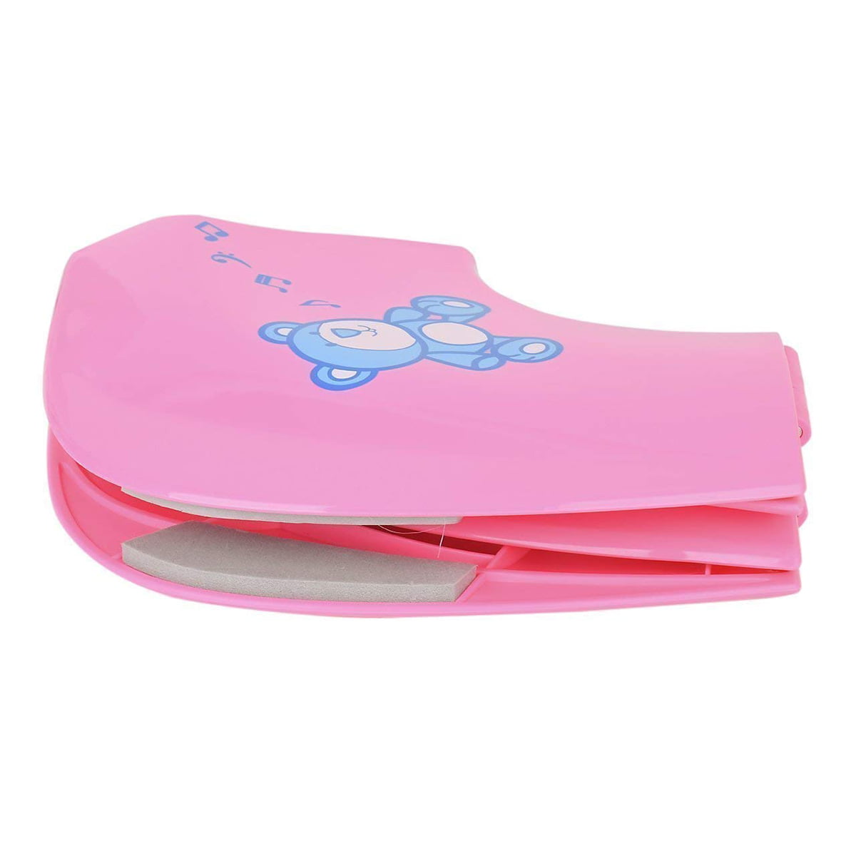 Toddlers and Kids,Pink Ilyever Portable Folding Reusable Travel Toilet Potty Training Seat Covers Liners with Carry Bag for Babies 