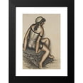 thumbnail image 2 of Antonin Procházka 13x18 Black Modern Framed Museum Art Print Titled - Bathing Girl, 2 of 5