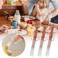 thumbnail image 6 of Squid Shape Noodle Fork, Cute Squid-Shaped Cooking Tools, Food Grade Plastic Portable Tableware for Picnics & Parties, Heat-Resistant Plastic Utensil for Ramen/Pasta/Salad A8Y5, 6 of 8