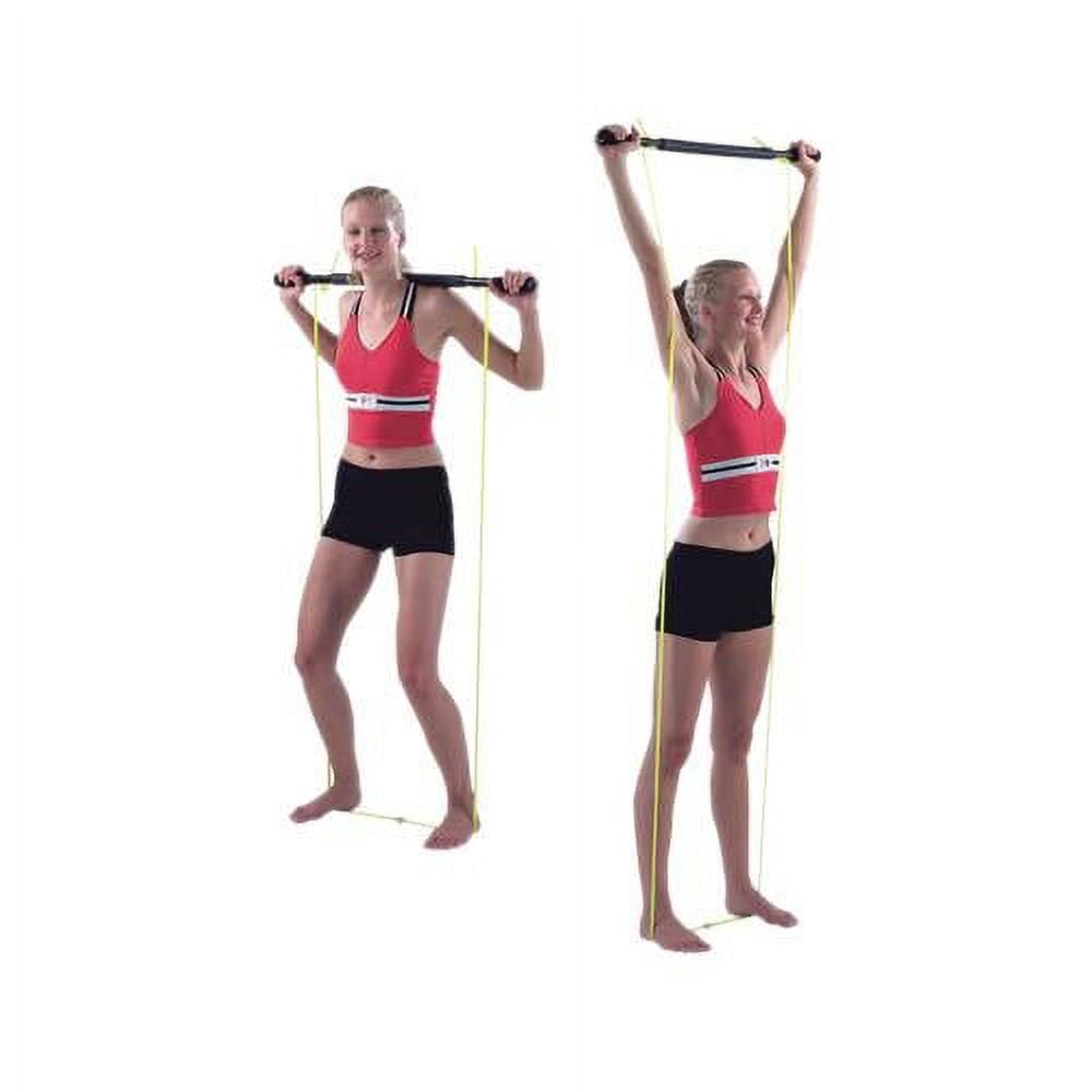 Exercise bar with tubing, padded, unweighted