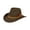Brown, variant on Outback Trading Co Men's Co. Randwick Upf 50 Sun Protection Crushable Wool Hat Brown