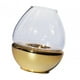 thumbnail image 3 of Portavelas de cristal Portavelas de para centros de mesa, decoración de bodas y cenas Dorado, 3 of 9