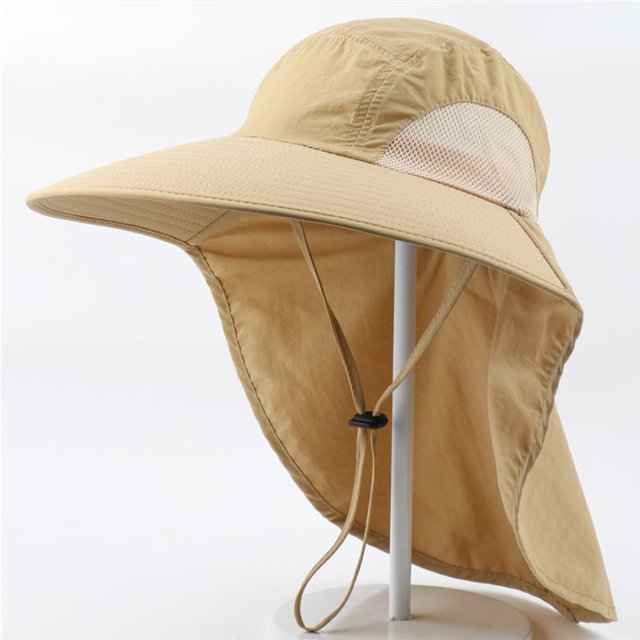 Yuarrent Sombrero para el sol Sombrero de pesca plegable impermeable Gorra de luz solar ajustable de nylon para exteriores, verde Type1 NO1 Yuarrent OD001393-04