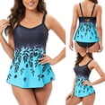 thumbnail image 2 of Bañador informal de dos piezas con estampado cómodo y tirantes para mujer OAVQHLG3B Store  lin121212, 2 of 4