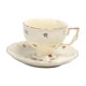 thumbnail image 2 of Juego de y platillo de café de cerámica, juego de de té de tarde, regalo único para inauguración de casa, vajilla portátil con asa, de, 2 of 9