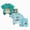 sets10-Sky Blue & Green, variant on UAYOTSE Toddler Baby Boy Summer Clothes Set 6 12 18 24 Months 2T 3T 4T Tractor Letter Print Short Sleeve T-Shirt Elastic Waist Solid Shorts Outfit Sets,Sizes 3-9 Months