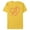 Yellow, variant on Avengers Heart Logo Valentine's Day - Short Sleeve Blended T-Shirt for Adults - Customized-Ocean Blue