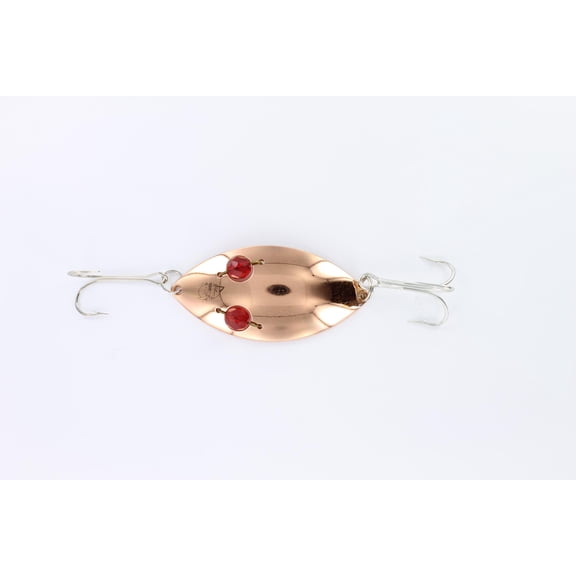 Eppinger Red Eye Wiggler Spoon, 2 1/4", 1/2 oz, Copper
