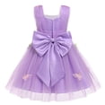 thumbnail image 2 of IBTOM CASTLE Robe de Fête d'Anniversaire pour Bébé Fille Butterfly Broderie Princesse Tulle Tutu Mariage Concours Soirée Bal Robe de Bal, 2 of 4