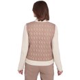 thumbnail image 2 of Alfred Dunner Womens Petite Sweater Trim Quilted Jacket, 2 of 4