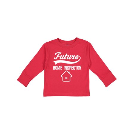 

Inktastic Home Inspector Future Job Gift Toddler Boy or Toddler Girl Long Sleeve T-Shirt