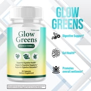 Glow Greens Advanced Gut Support Pills Advanced Energy Vitamin Supplement GlowGreens 180 Capsules