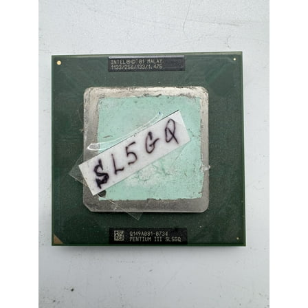 Cpu intel 1133/256/133/1.475 pentium iii sl5gq