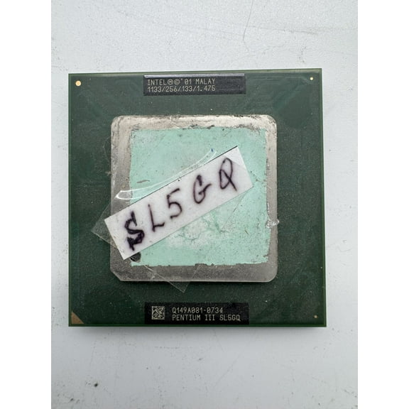 Cpu intel 1133/256/133/1.475 pentium iii sl5gq