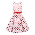 thumbnail image 1 of Vestido de verano Floral de lunares Vintage para niñas, ropa para niños, vestidos de princesa de playa bohemios, ropa educativa, vestido de fiesta zhangmengya unisex, 1 of 2