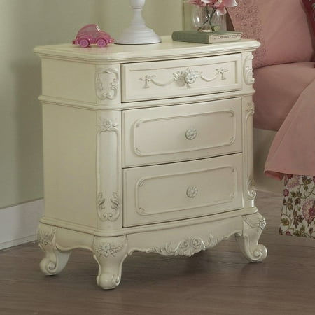 Homelegance Ella 3 Drawer Nightstand