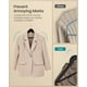 thumbnail image 5 of Perchas de madera SONGMICS, paquete de 30 unidades, para abrigos y pantalones, bar, tinta negra, 5 of 7